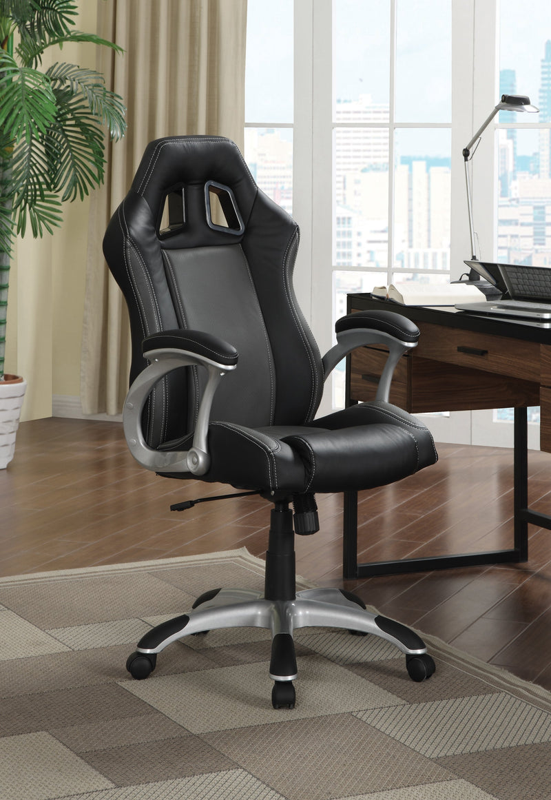 Halo - Black & Grey - Office Chair - Ornate Home