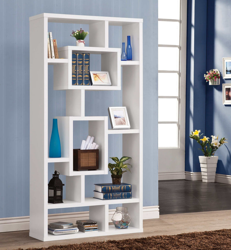 Howie - White - Bookcase - Ornate Home