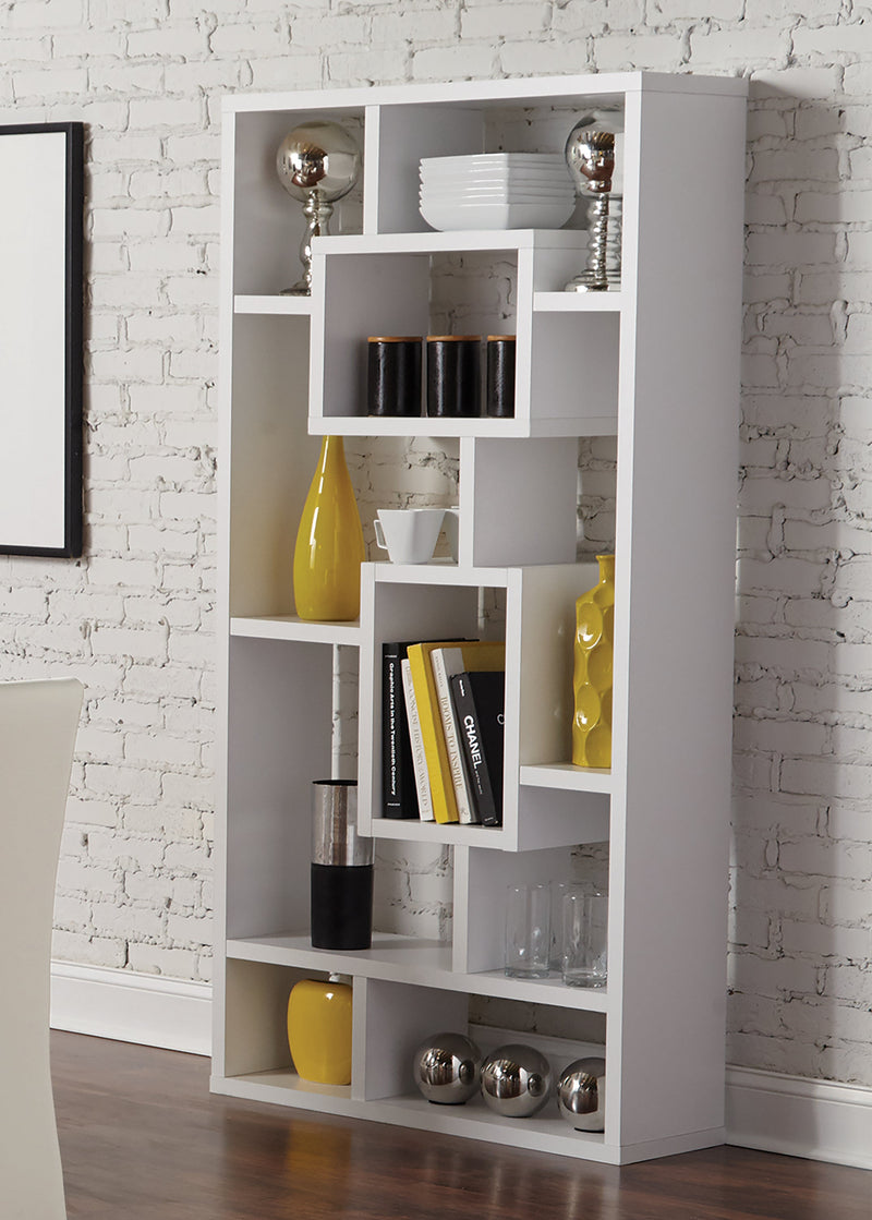 Howie - White - Bookcase - Ornate Home