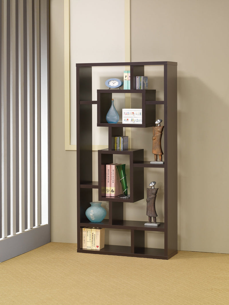 Howie - Cappuccino - Bookcase - Ornate Home