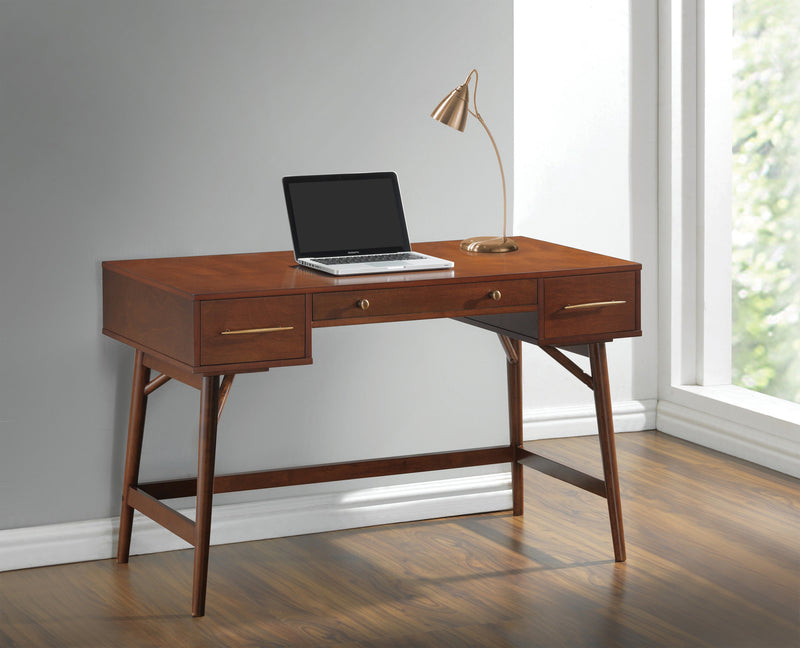 Mugga - Walnut - Writing Desk - Ornate Home