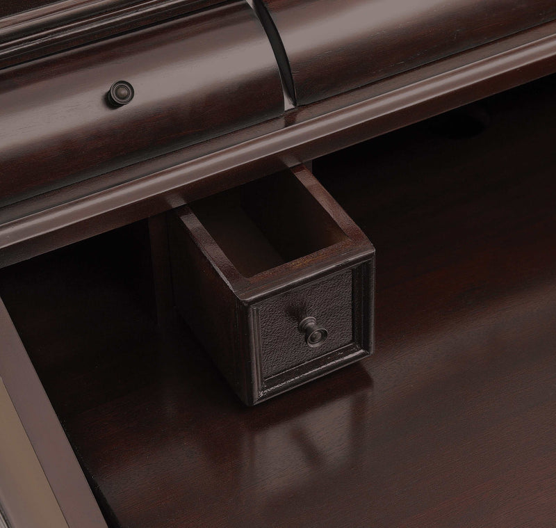 Milo - Warm Brown - Secretary Desk - Ornate Home