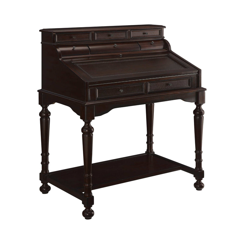 Milo - Warm Brown - Secretary Desk - Ornate Home