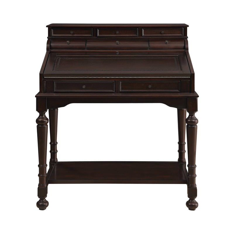 Milo - Warm Brown - Secretary Desk - Ornate Home