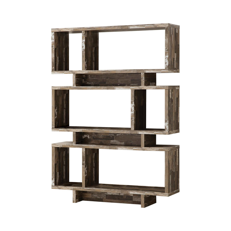 Joey - Salvaged Cabin - Geometric Bookcase - Ornate Home