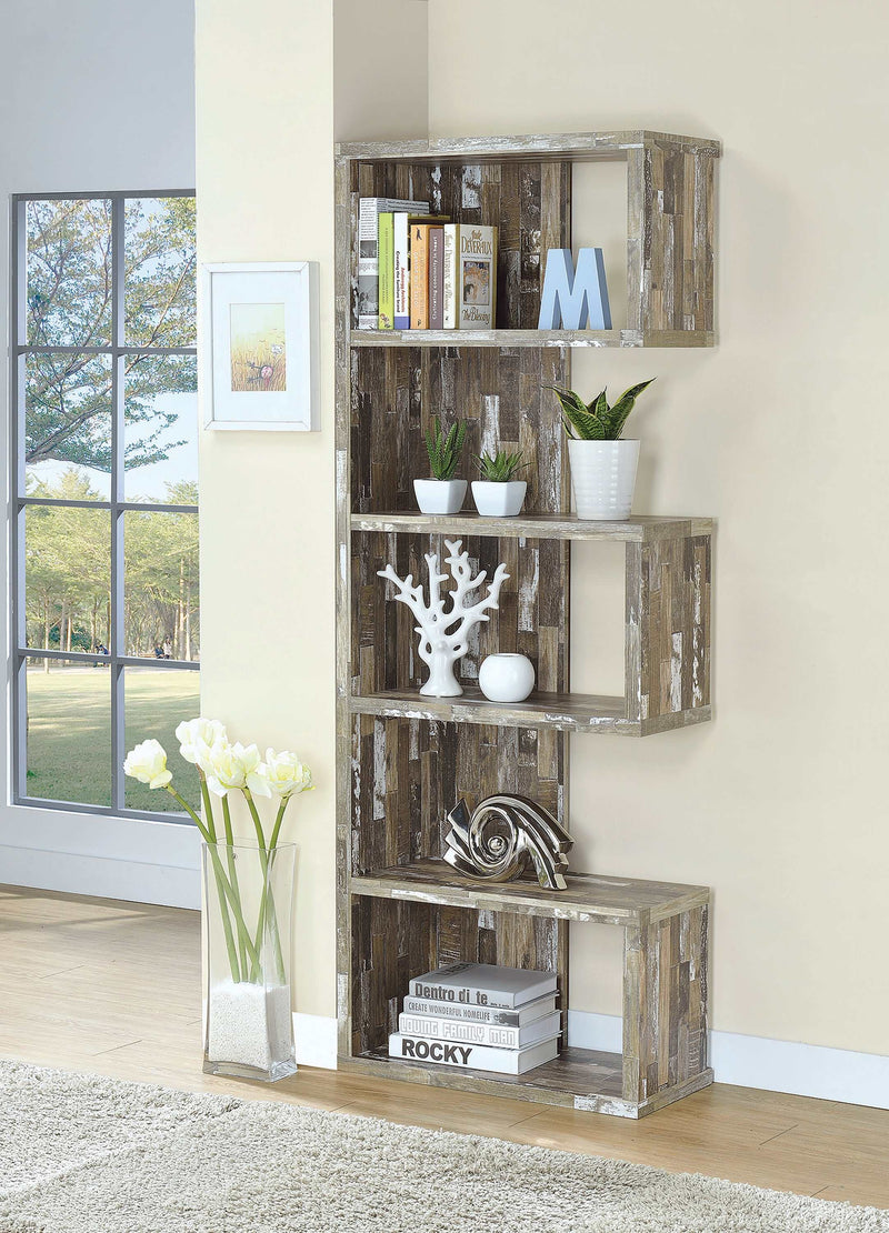 Joey - Salvaged Cabin - Bookcase - Ornate Home