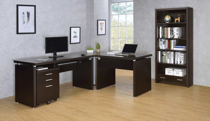 Skylar - Cappuccino - Extension Desk - Ornate Home