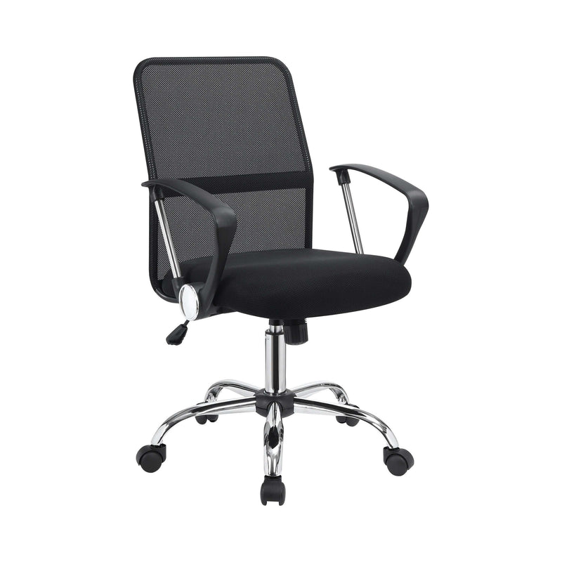 Jace - Black - Mesh Back Office Chair - Ornate Home