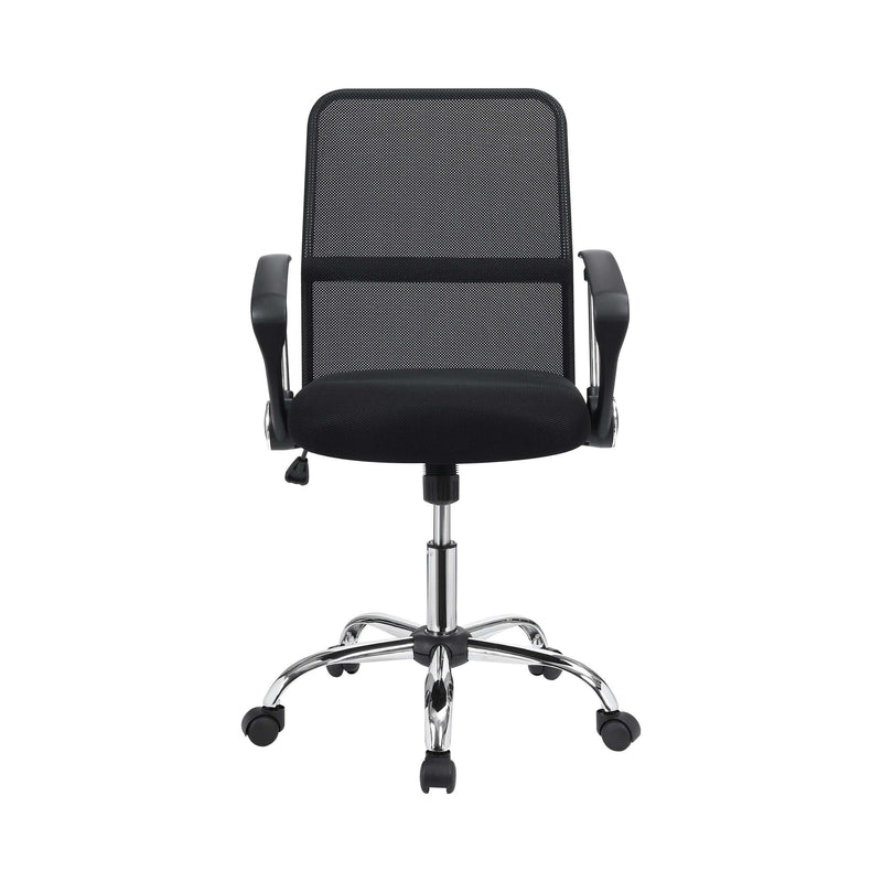 Jace - Black - Mesh Back Office Chair - Ornate Home