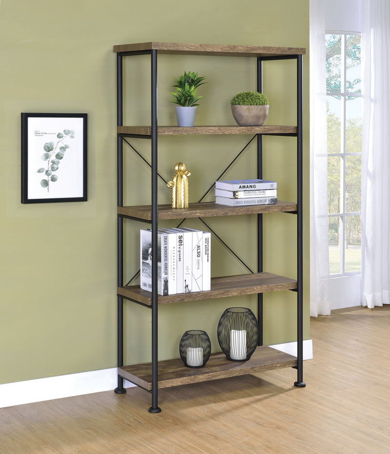 Analiese - Rustic Oak - Bookcase - Ornate Home