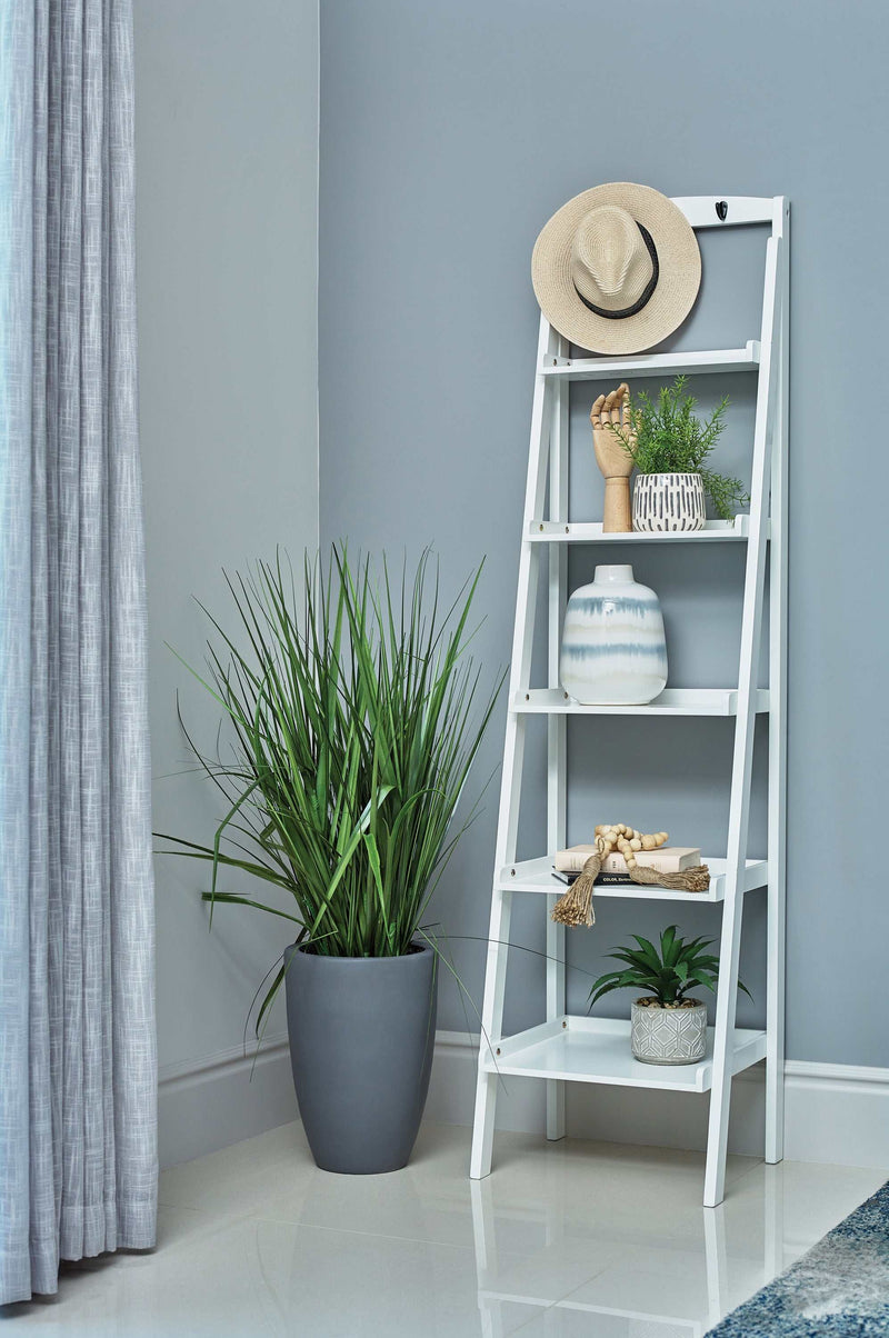 Trevor - White - Bookcase - Ornate Home