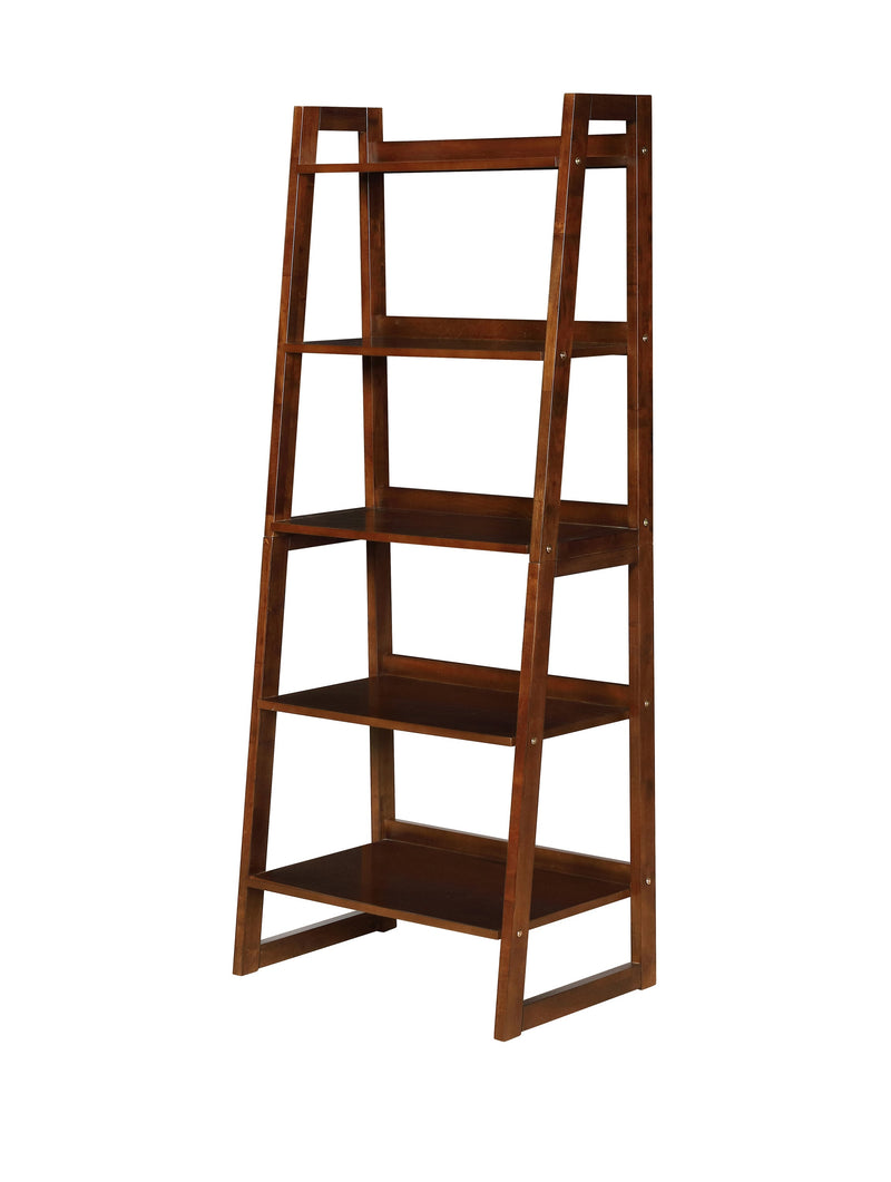 Trudie - Cappuccino - Ladder Bookcase - Ornate Home