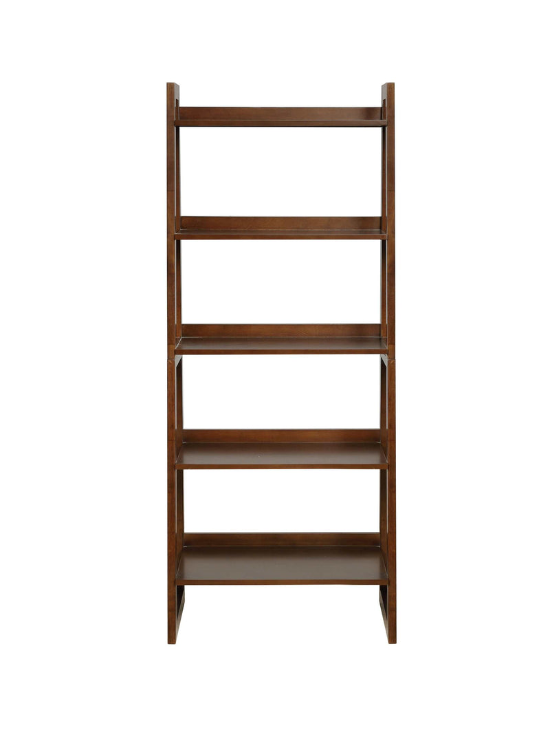 Trudie - Cappuccino - Ladder Bookcase - Ornate Home