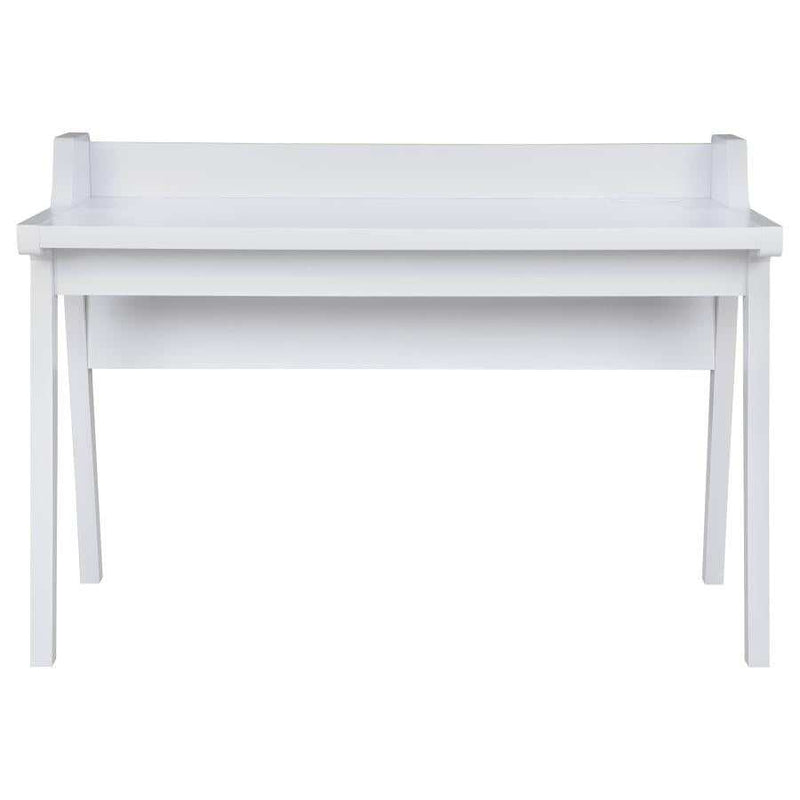 Paiter - White - Writing Desk w/  Power Outlet - Ornate Home