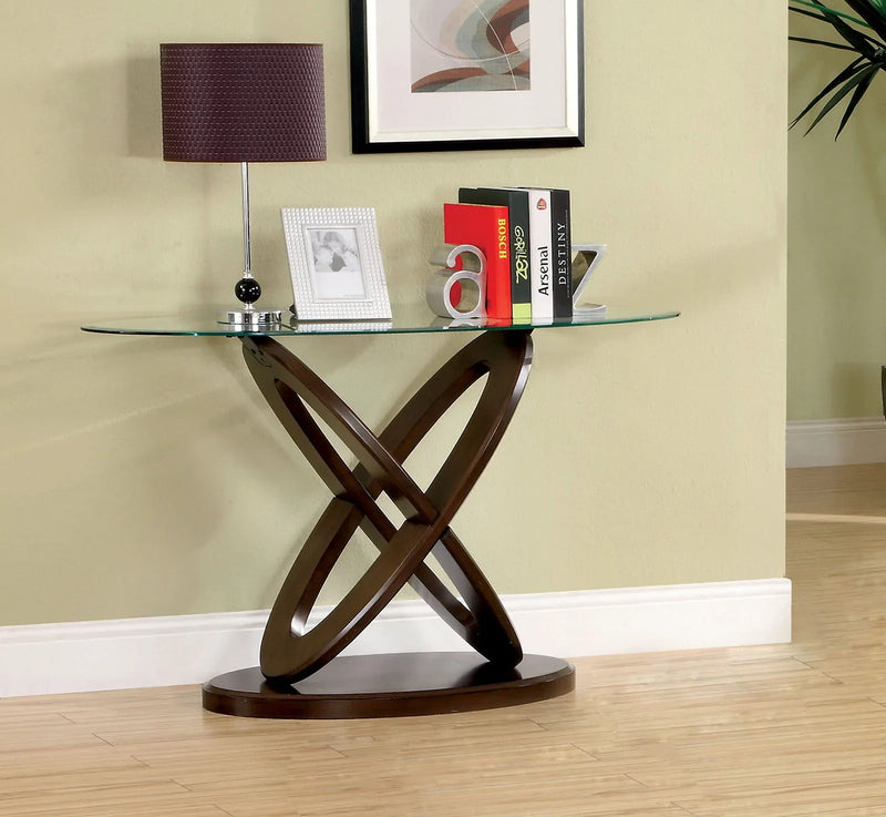 Atwood Dark Walnut Sofa Table