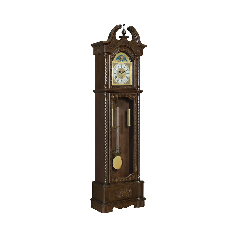 Cedric Golden Brown Grandfather Clock