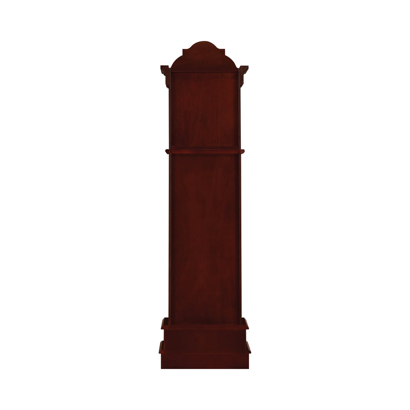 Diggory Brown Red & Clear Grandfather Clock