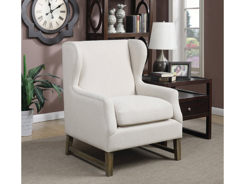 Fluer Cream Accent Chair