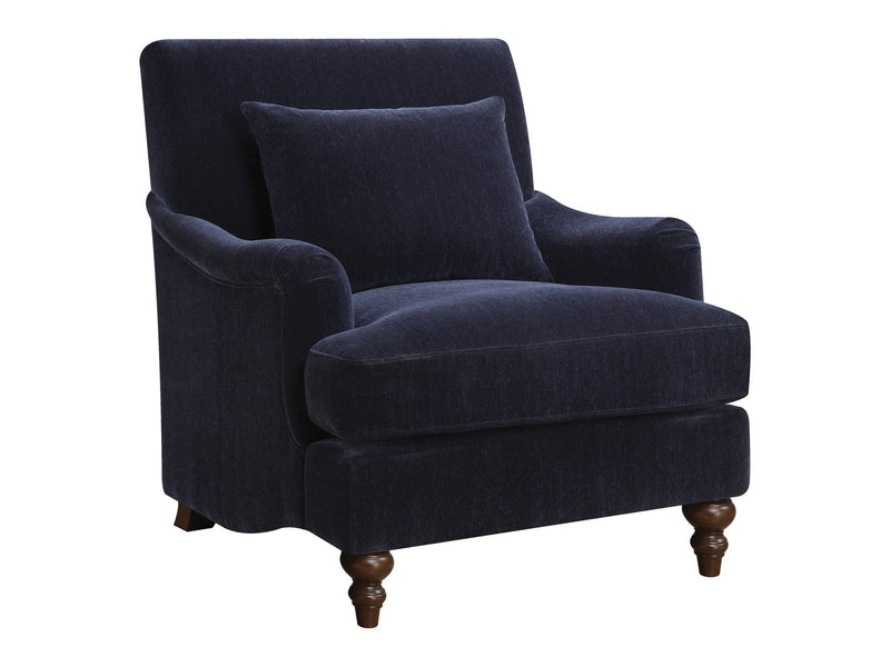 Kailum - Midnight Blue - Accent Chair - Ornate Home