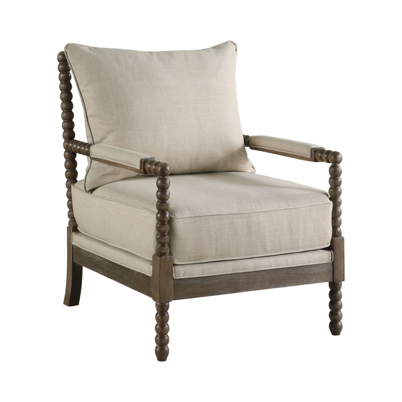 Blanchett Oatmeal & Natural Accent Chair