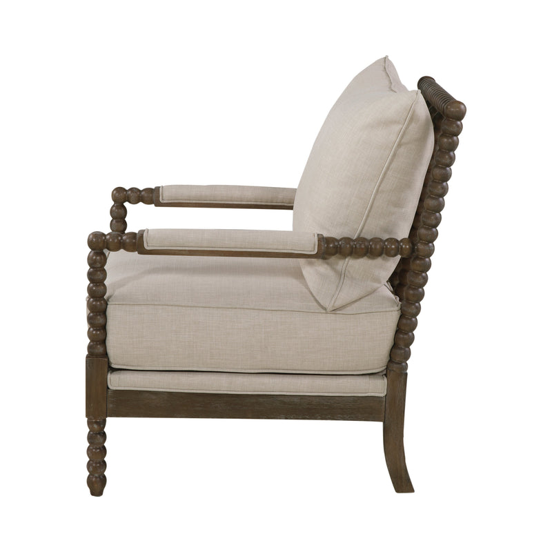 Blanchett Oatmeal & Natural Accent Chair