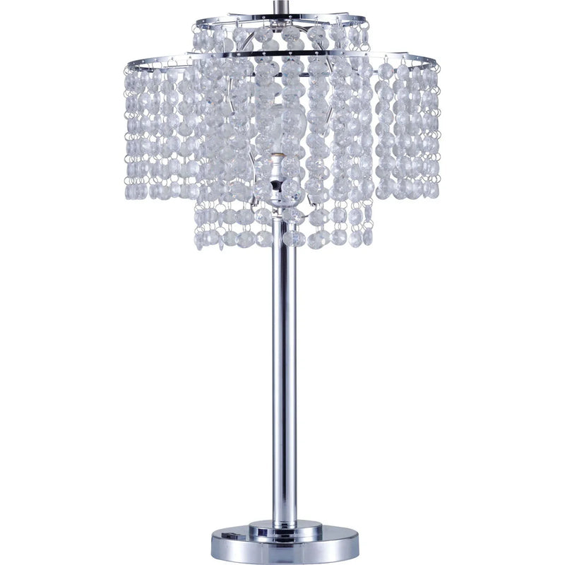 Kaitlyn - Crystal & Chrome - Table Lamp - Ornate Home