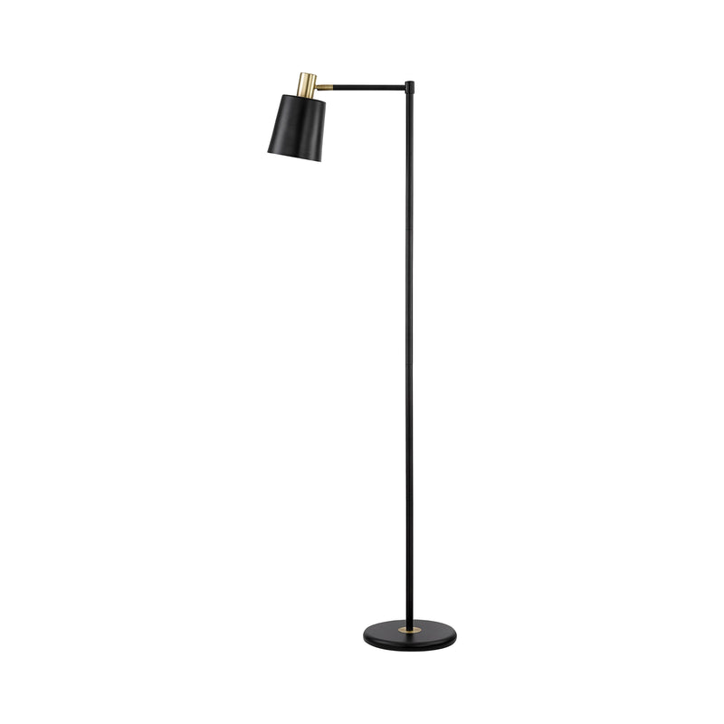 Retro - Black & Gold - Floor Lamp - Ornate Home