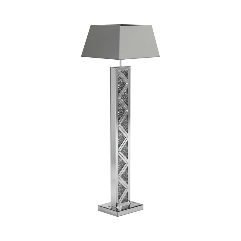 Sabit - Silver - Floor Lamp - Ornate Home