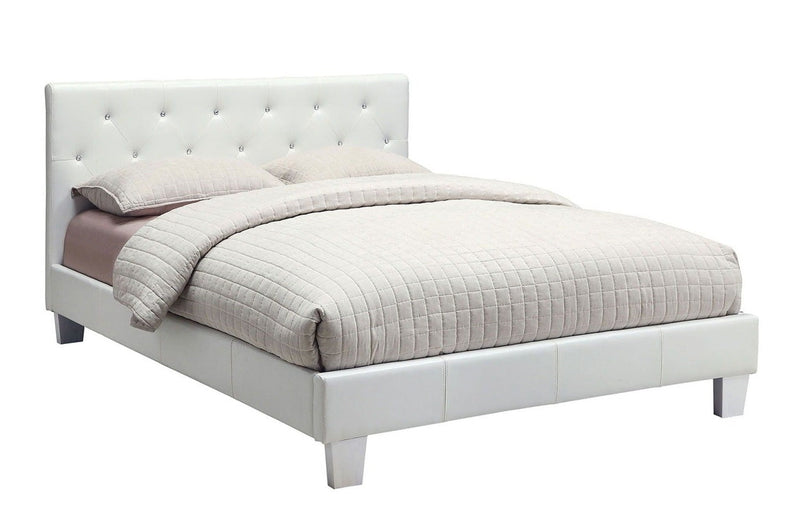 Velen White Queen Bed