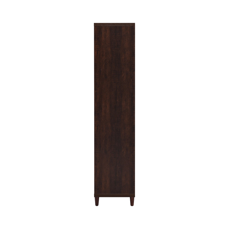 Wadeline Rustic Tobacco Tall Accent Cabinet