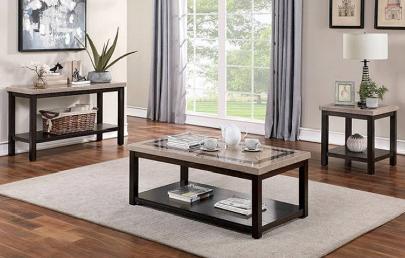 Rosetta Dark Walnut Sofa Table