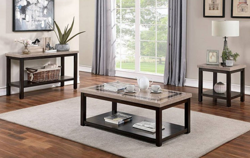 Rosetta Dark Walnut Coffee Table