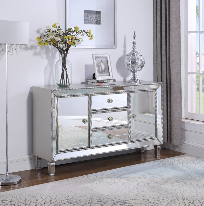 Eduard - Silver - Accent Cabinet - Ornate Home