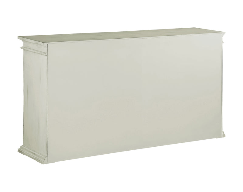 Kiara White Accent Cabinet w/ Adjustable Shelves