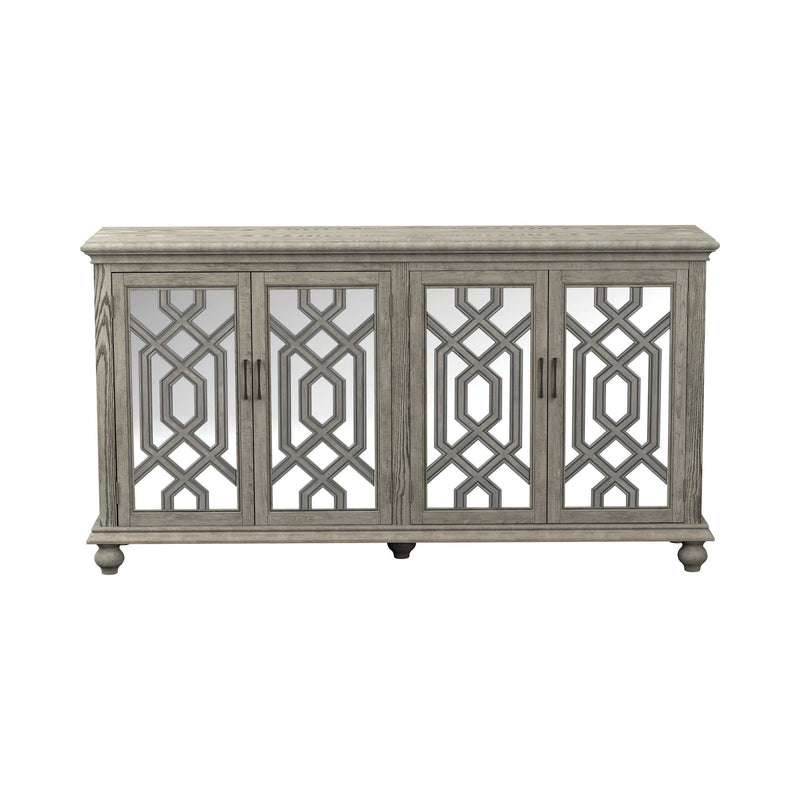 Eden - Antique White - Accent Cabinet - Ornate Home