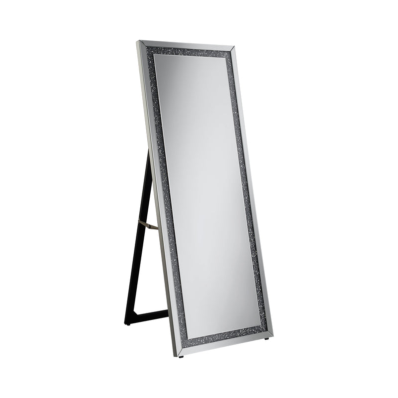 Kerys - Silver - Cheval Floor Mirror - Ornate Home