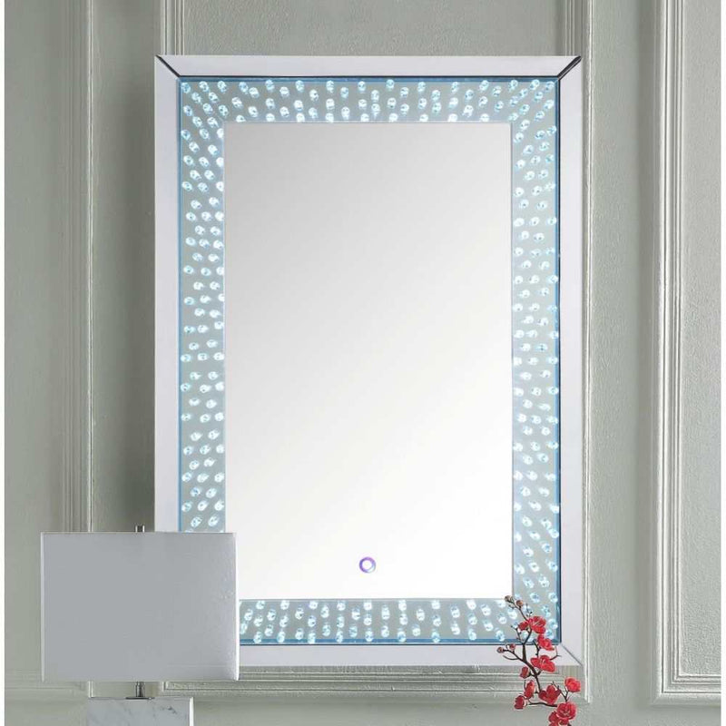 Nysa Wall Mirror/Decor w/ LED - Ornate Home