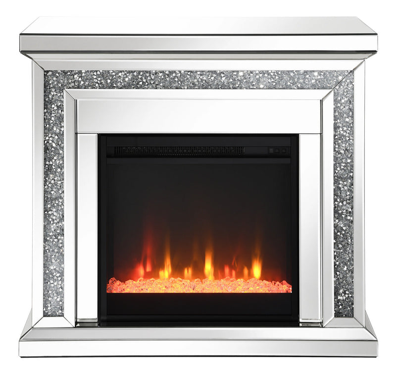 Lorelai Mirror Rectangular Freestanding Fireplace