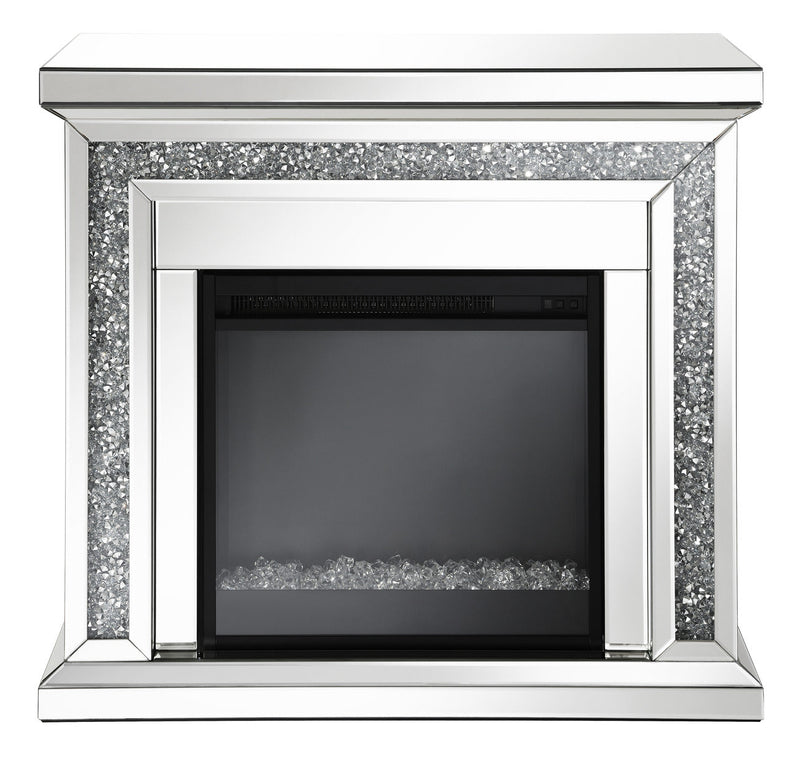 Lorelai Mirror Rectangular Freestanding Fireplace