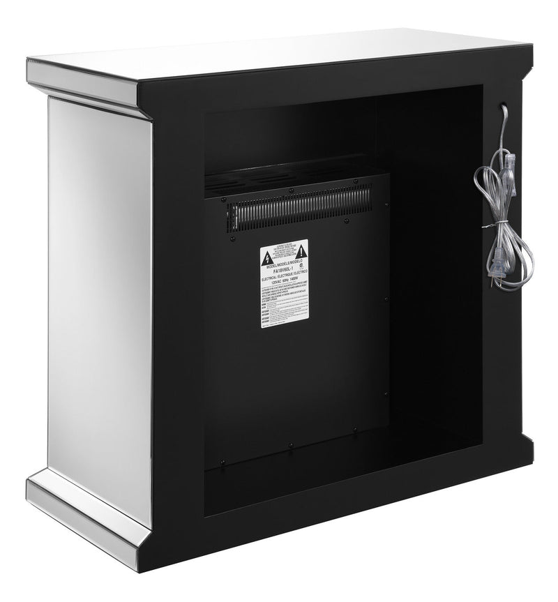 Lorelai Mirror Rectangular Freestanding Fireplace