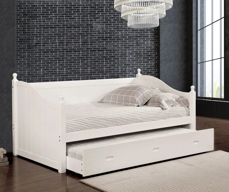 Walcott White Daybed w/ Trundle