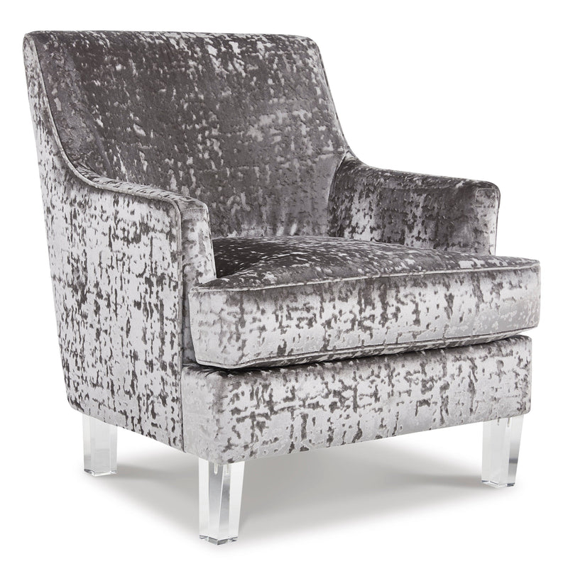 Gloriann Pewter Accent Chair