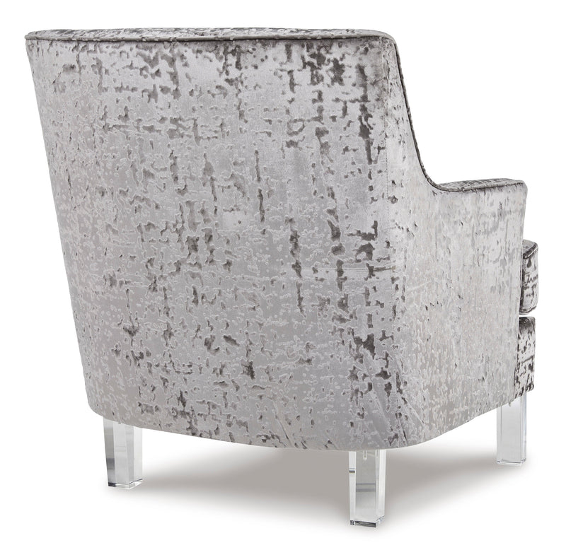 Gloriann Pewter Accent Chair