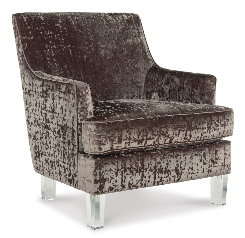 Gloriann Charcoal Accent Chair