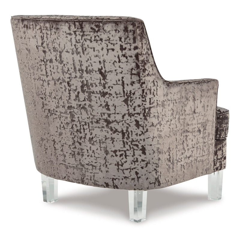 Gloriann Charcoal Accent Chair