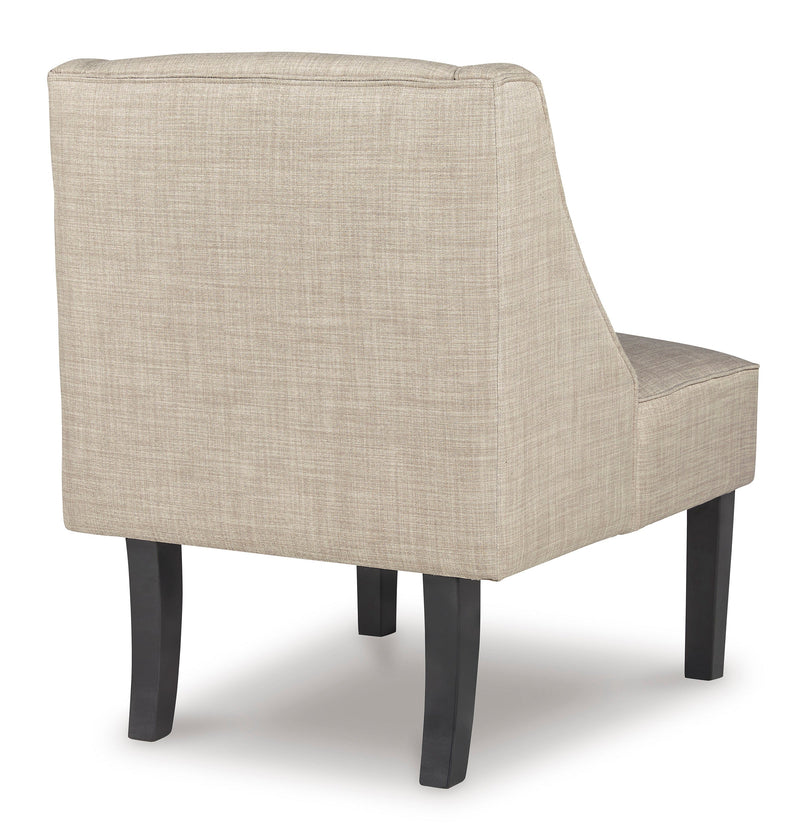 Janesley Beige Accent Chair