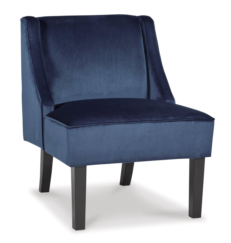 Janesley Navy Accent Chair