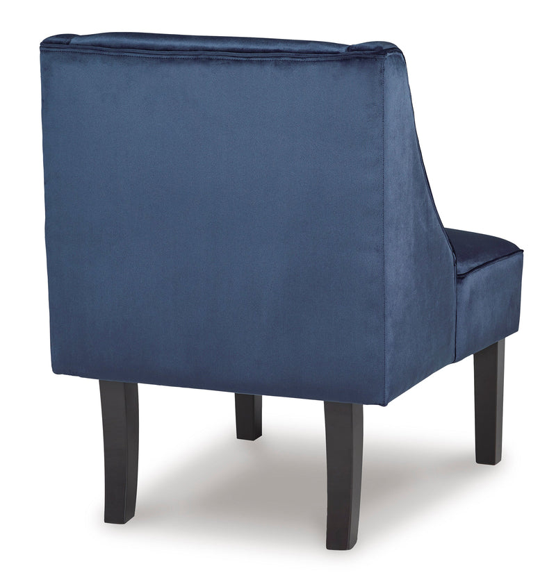 Janesley Navy Accent Chair