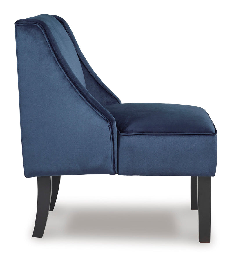 Janesley Navy Accent Chair