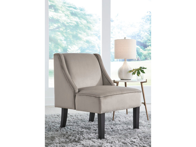 Janesley Taupe Accent Chair